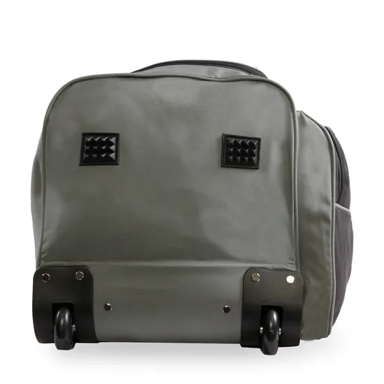 Large Capacity Rolling Duffel Bag Luggage Bag with Rollers Travel Suitcase Convenient Wheels