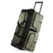 Unisex Polyester Duffel Travel Bag with Zipper Closure Stylish National Style for Business Travel Trips
