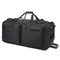 Multi-Pocket Trolley Bag Travel Bag with Wheels Trolley Wheeled Duffel Suitcase Luggage Rolling Duffle Bag