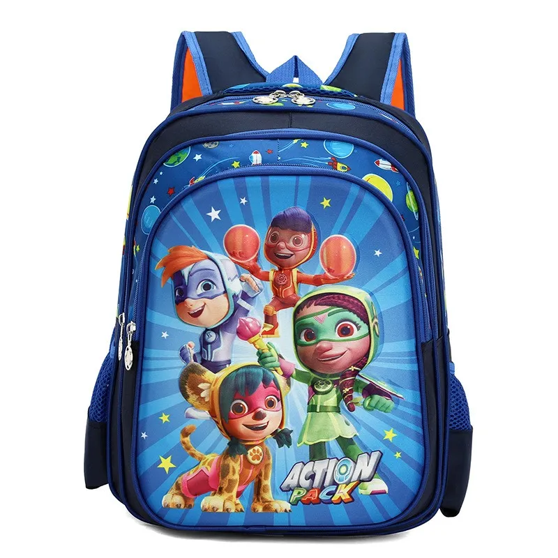 Factory Wholesale Primary Cartoon School Backpack Student Boys Girls Child Kids