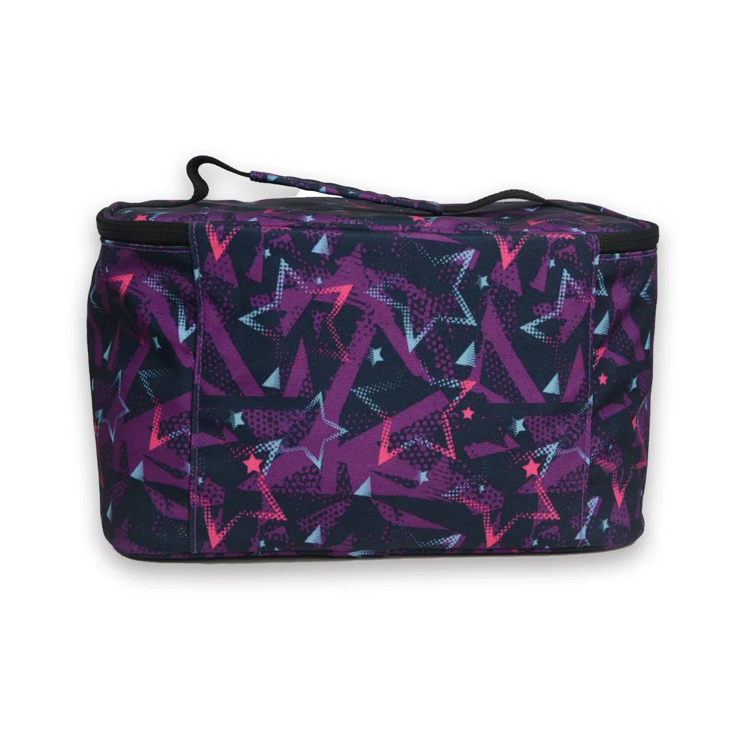 Children School Bags and Lunch Box 600d Polyester Lunch Box Carry Bag Portable Insulated Thermal Lunch Box Bag