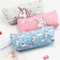 Cartoon Children Stationery Bag Cute Kawaii Zipper Canvas Pencil Case Unicorn