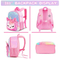 Kindergarten Children′s Plush 3D Unicorn Anti-Lost Small Backpack Girls Sequin School Backpack