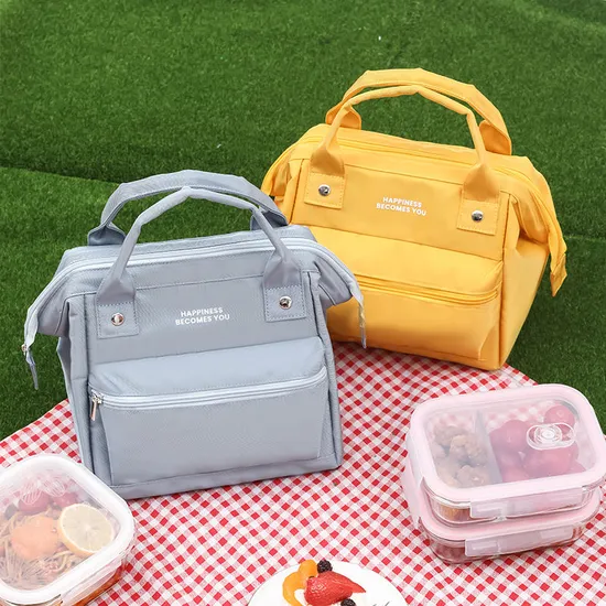 Custom Insulated Lunch Bag School Kids Keep Food Warm Bag Picnic Cooler Fitness Picnic Food Lunch Box Cooler Bag