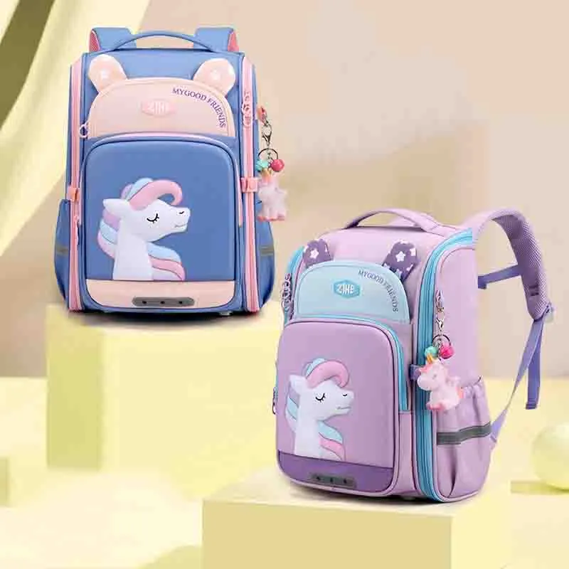 New Children&prime;s Space Bag Backpacks Ondary and Fourth Grade Backpacks for Primary School Girls Unisex Women&prime;s Backpacks 100PCS