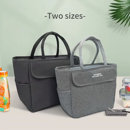 Custom Logo Thermal Food Picnic Cooler Bag Kids Hot Sale Good Fabric Stock Fashion Thermal Lunch Bag for Women Insulated