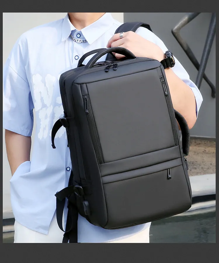 Waterproof Mochila PARA Hombre USB Charger Business Backpack Men Okta Backpack