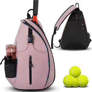 Custom Sport Tennis Pickleball Racket Racquet Paddle Backpack Bag with Shoes Compartment