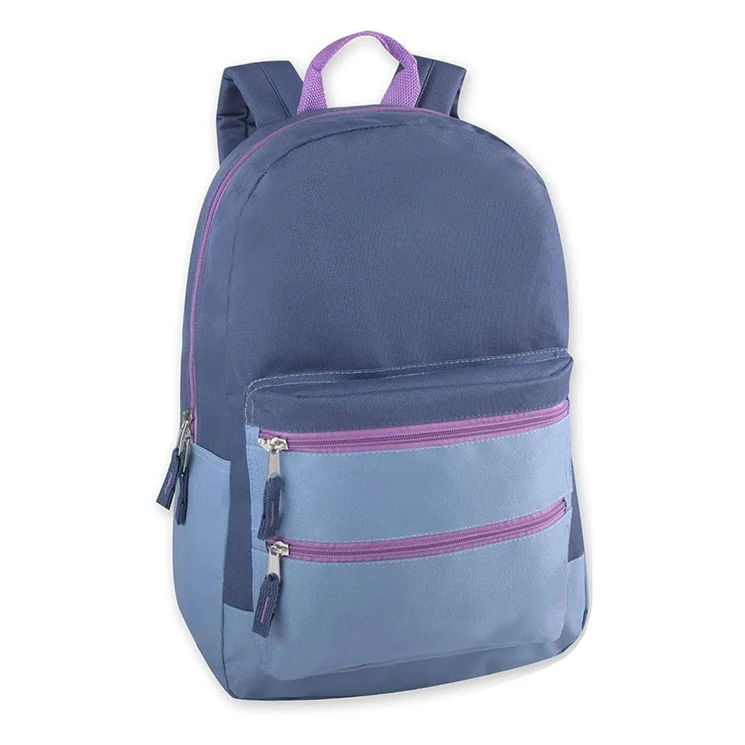 Factory Price School Wholesales Hot Sale Custom Logo Casual Polyester Children Daily Use Backpack for Girls Boys