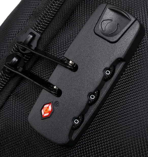 Men Wholesale Customized Wheel Trolley Travel Bag Backpack Rolling Travel Backpack Business Backpack