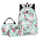 Factory 3 PCS Casual Backpack Insulation Bag Cross-Border New Fashion Floral Minimalist Backpack,