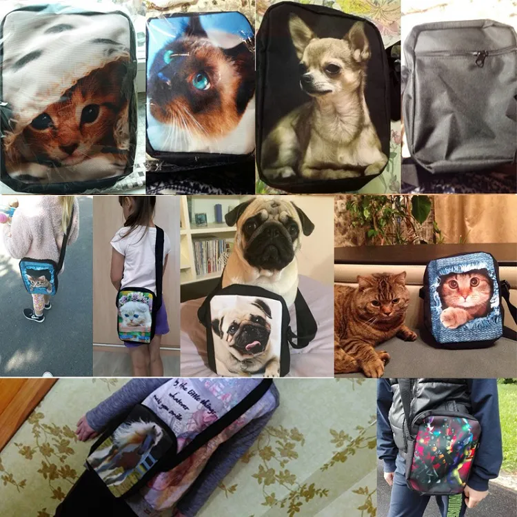 Back to School Backpack Kids Bag African American Black Art Girls Schoolbag Mochila 3PCS Set School Bags for Girls