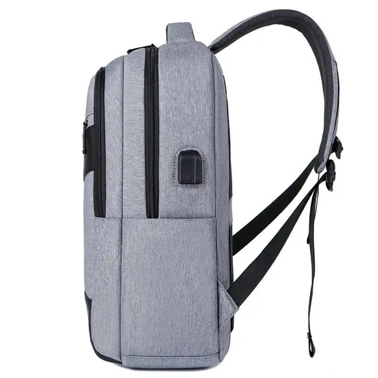 New Design Durable Mochila Smart Business Notebook Back Pack USB Charger Bagpack Nylon Casual Backpack