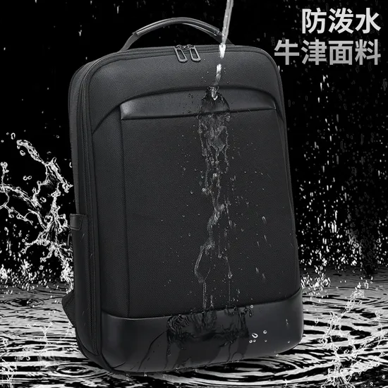 Mens Fashionable Travel Backpack with USB Port Business Backpack