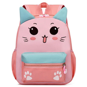 Factory Direct Sale Children Animal Schoolbag Light Custom Kids Backpack Kindergarten Kids School Bag for Boys and Girls
