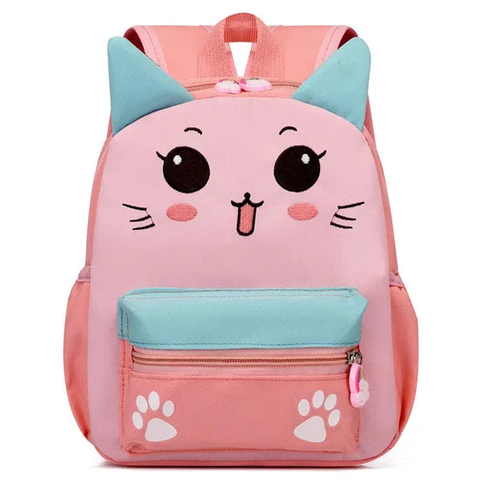 Factory Direct Sale Children Animal Schoolbag Light Custom Kids Backpack Kindergarten Kids School Bag for Boys and Girls