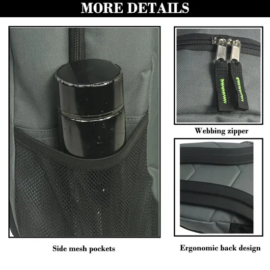Wholesale Customized High Quality Back Pack Waterproof Backwoods Backpack with Telescopic Buckle