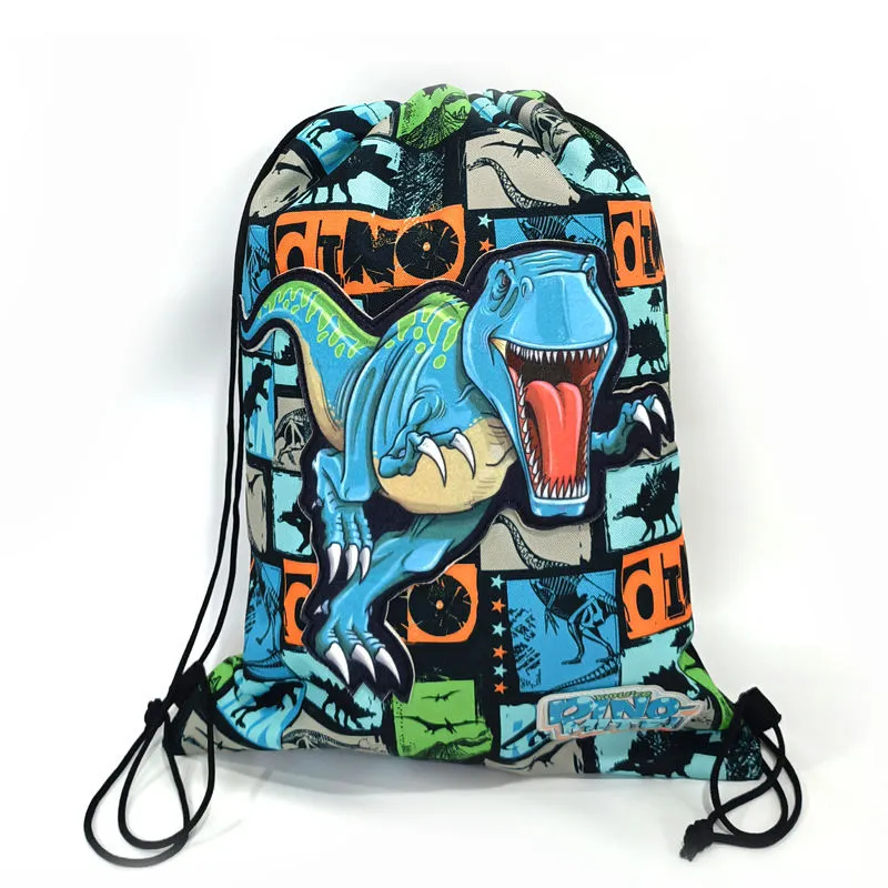 Large Capacity Dinosaur Design School Students Backpack Cute Cartoon Children School Bags for Boys