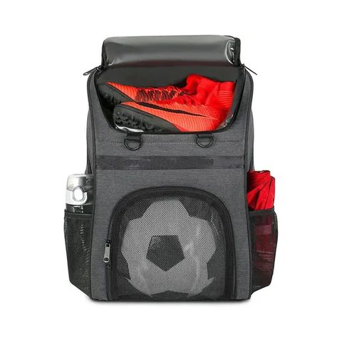Custom Logo Large Capacity Gym Bag Outdoor with Shoe Compartment Sports Basketball Backpack