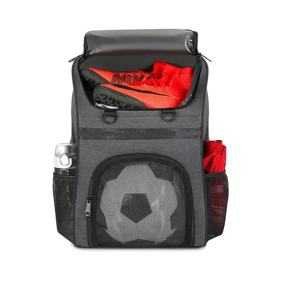 Custom Logo Large Capacity Gym Bag Outdoor with Shoe Compartment Sports Basketball Backpack