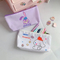 School Kids Stationery Storage Zipper Pouch Kawaii Anime Canvas Pencil Bag