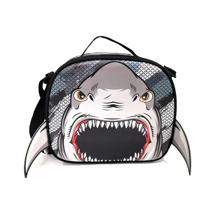 High Quality Leather Animal School Bag Custom Printing 3D Panther Cartoon School Bag for Boys