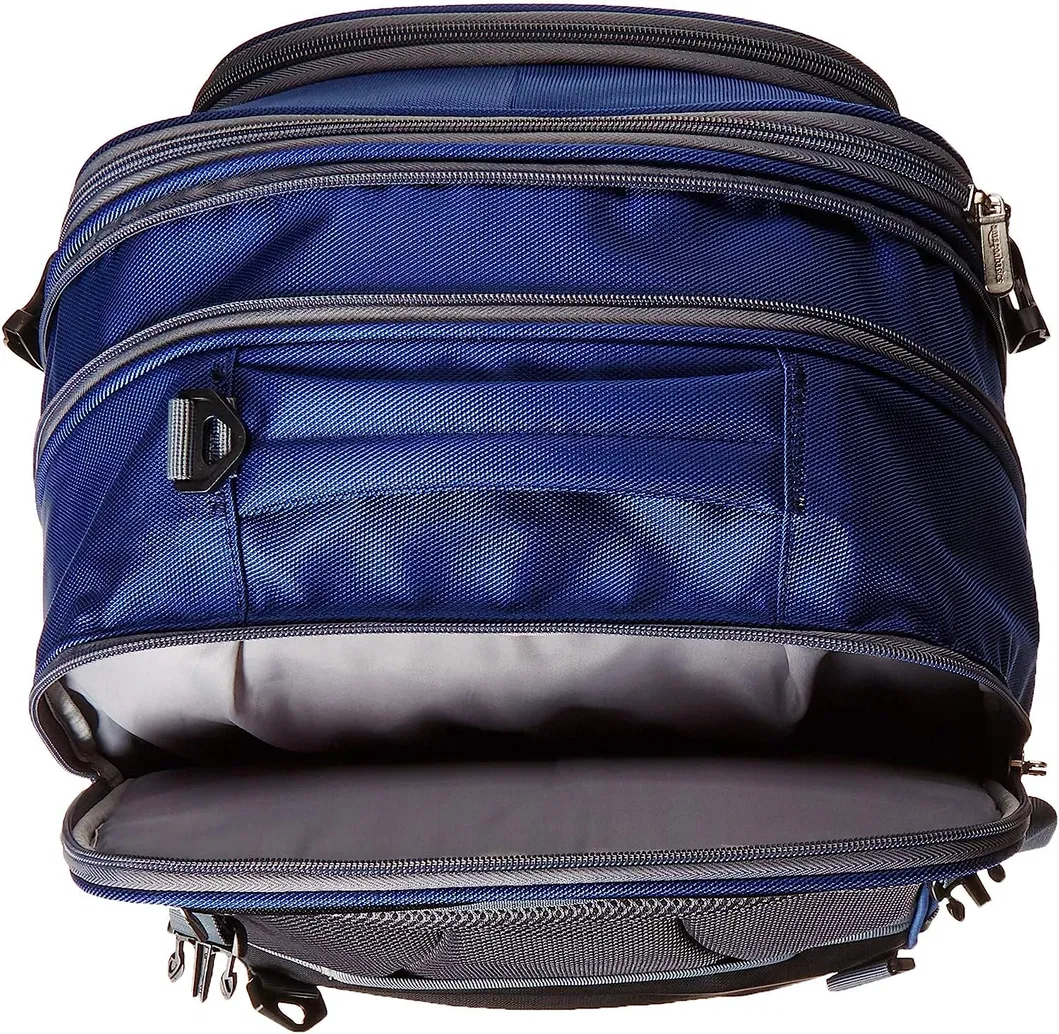 Custom High Quality Design Simple Large Capacity Portable Travel Backpack with Internal Zipper Laptop Cover
