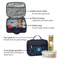 School Backpack and Lunch Bag Set with Toddler Backpack Rolling School Backpacks with Wheels Roller for Elementary Primary