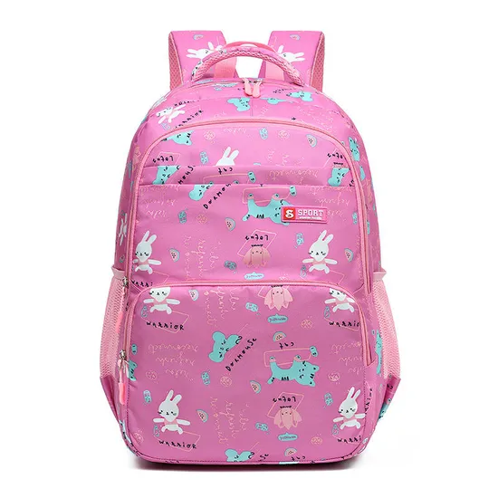 New Design Factory Outlet Mochila New Style Backpacks for Teenagers Backpack School Bags Girls School Bag with Pink Color