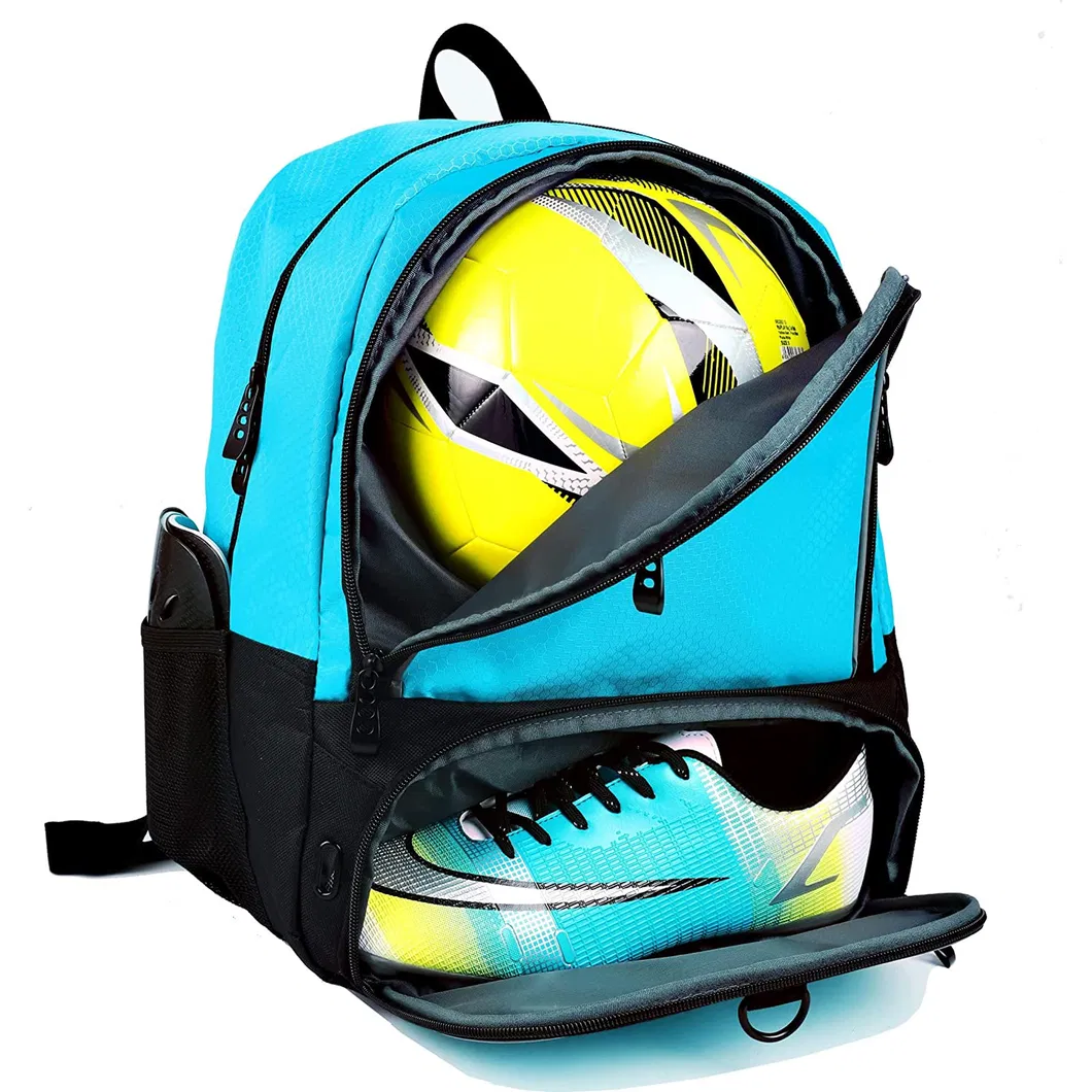 High Quality Custom Sport Gym Shoe Bags for Men Women Soccer Ball Bag Backpack