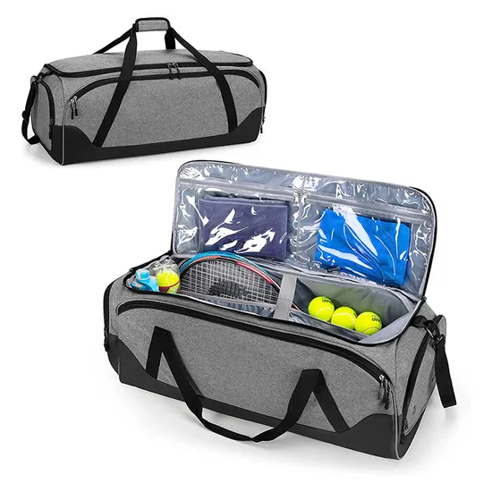 Customized Tennis Bag Suitable Large Capacity Racket Luggage Duffle Bag Shoulder Crossbody Bag