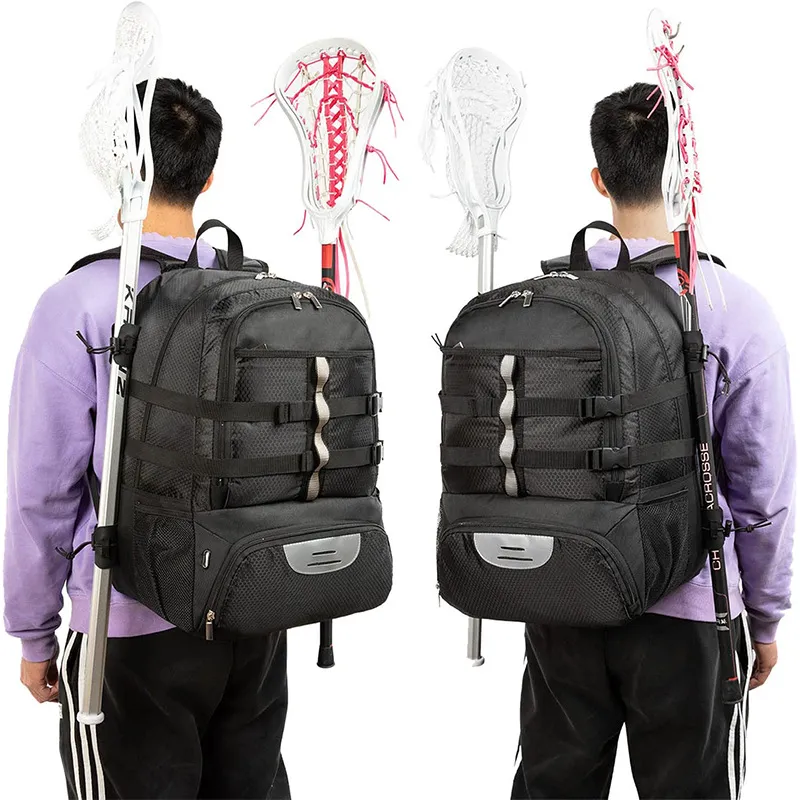 New Baseball Backpack Universal Lacrosse Sports Backpack