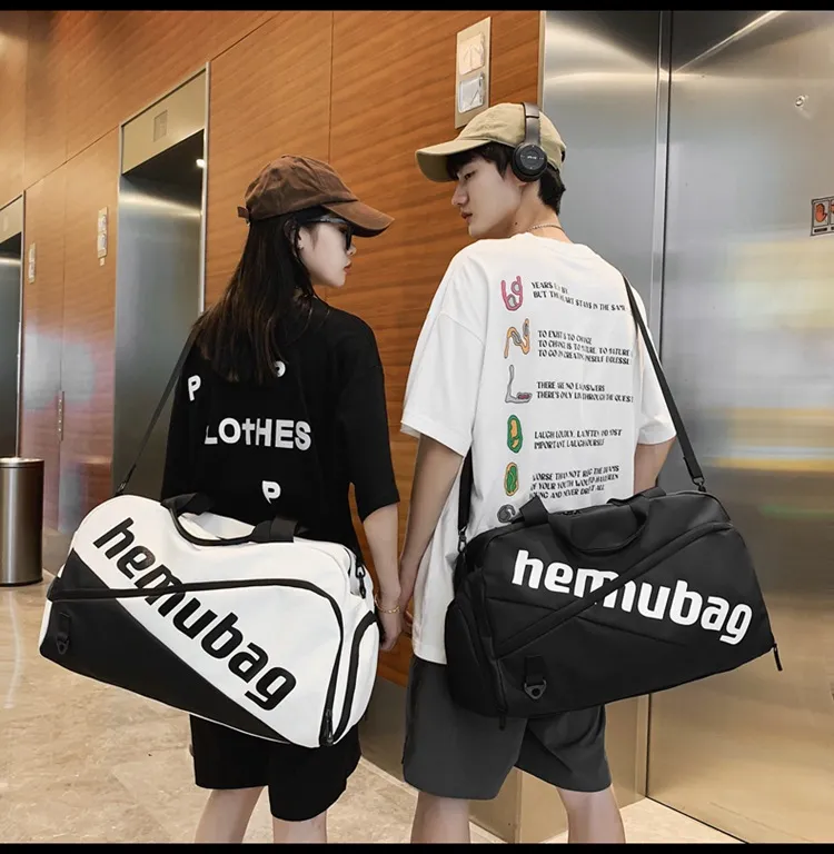 Travel Bag with Dry and Wet Separation Fitness Bag for Sports Training