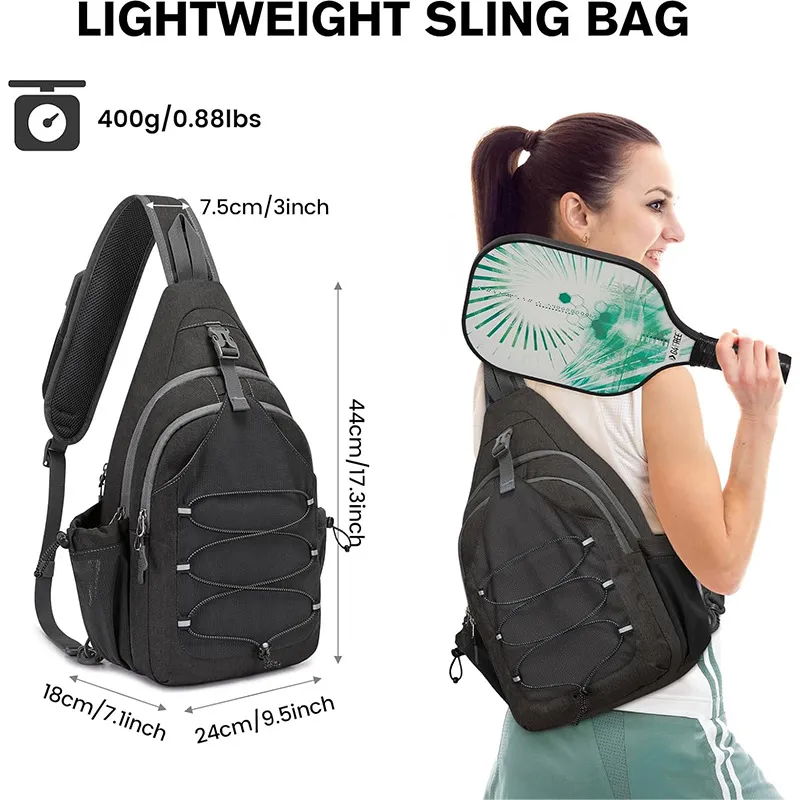 Factory Best-Selling Outdoor Sports Squash Tennis Racket Crossbody Bag Tennis Sling Backpack