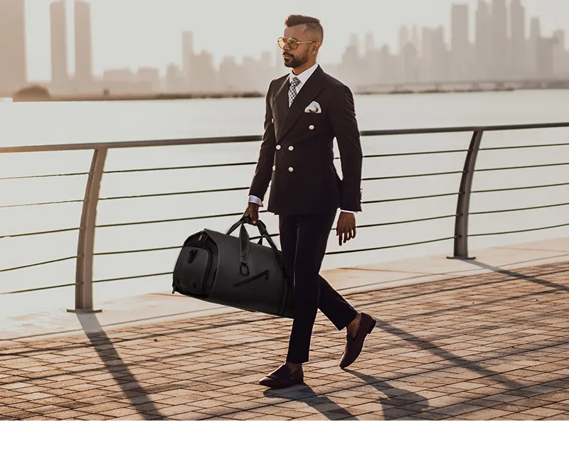New Mens Suit Travel Bag Portable Storage Foldable Business Luggage Bag