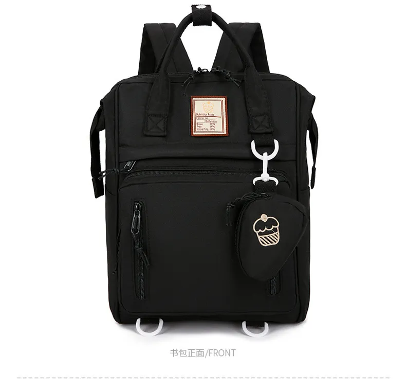 2024 New Waterproof and Wear-Resistant Large Capacity Multifunctional Diaper Shoulder Bag Mommy Backpack