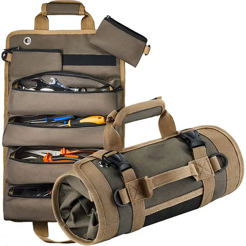 High Quality Wear-Resistant and Lightweight Tool Storage Roll Bag Tool Storage Handbag