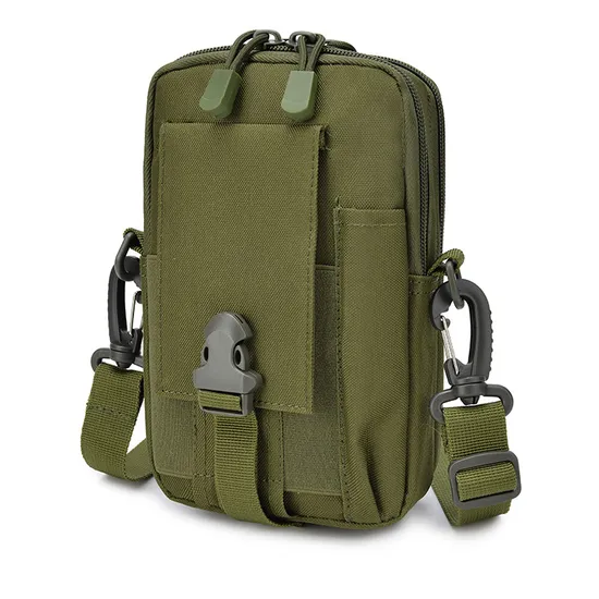 Outdoor Sports Hanging 7-Inch Belt Mountaineering Waist Bag Mobile Phone One Shoulder Tactical Crossbody Bag