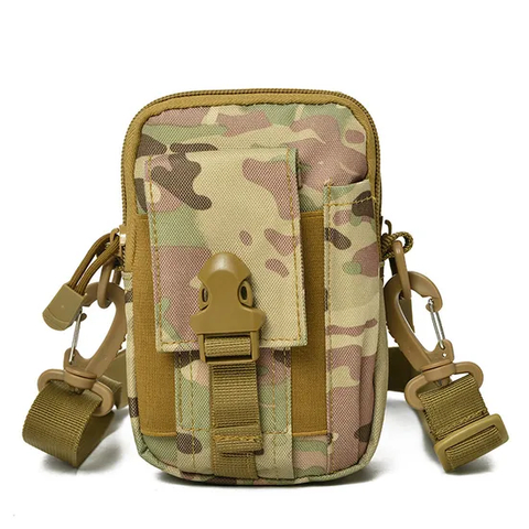 Multi Functional Tactical Sports Waist Bag for Outdoor Hiking and Mountaineering Mobile Phone Bag