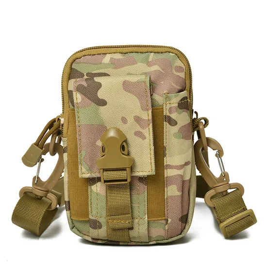 Multi Functional Tactical Sports Waist Bag for Outdoor Hiking and Mountaineering Mobile Phone Bag