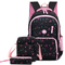 Factory Primary and Secondary School Students Bag Fashion Casual Backpack Three Piece Set