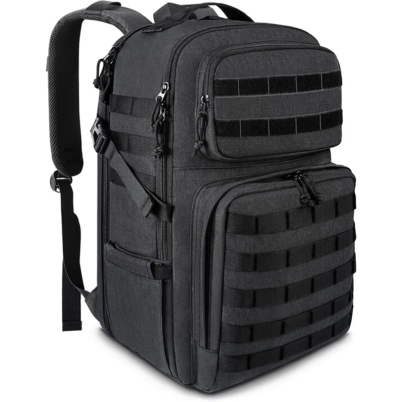 Factory Customized Multi Pocket Tactical Style Camouflage Outdoor Tactical Backpack