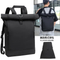 Men Large Capacity Outdoor Roll Top Leisure Travel Backpack