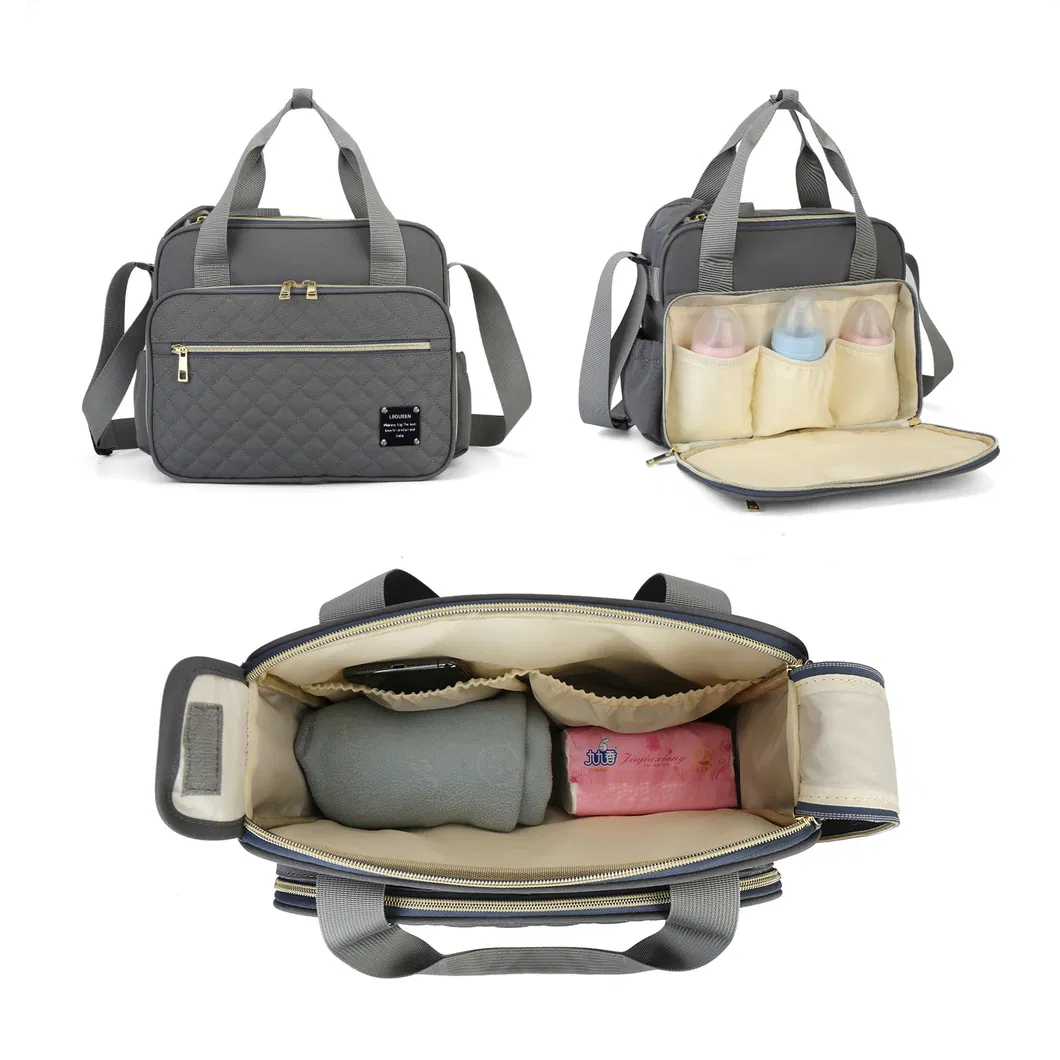 Fashionable Large Capacity Waterproof Single Shoulder Cross Mommy Bag