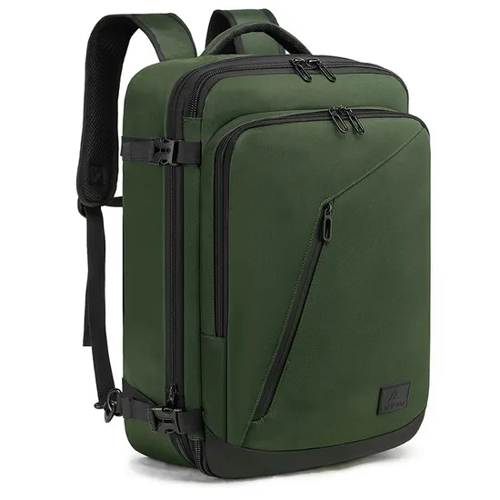 New Business Men Large Capacity Expandable Travel Backpack USB Charging Multi Functional Waterproof Backpack