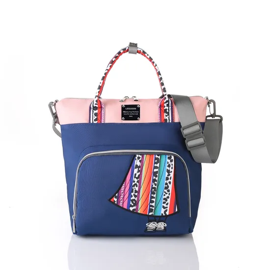 Mommy Bag Fashionable Diaper Backpack Shoulder Lightweight Crossbody Bag