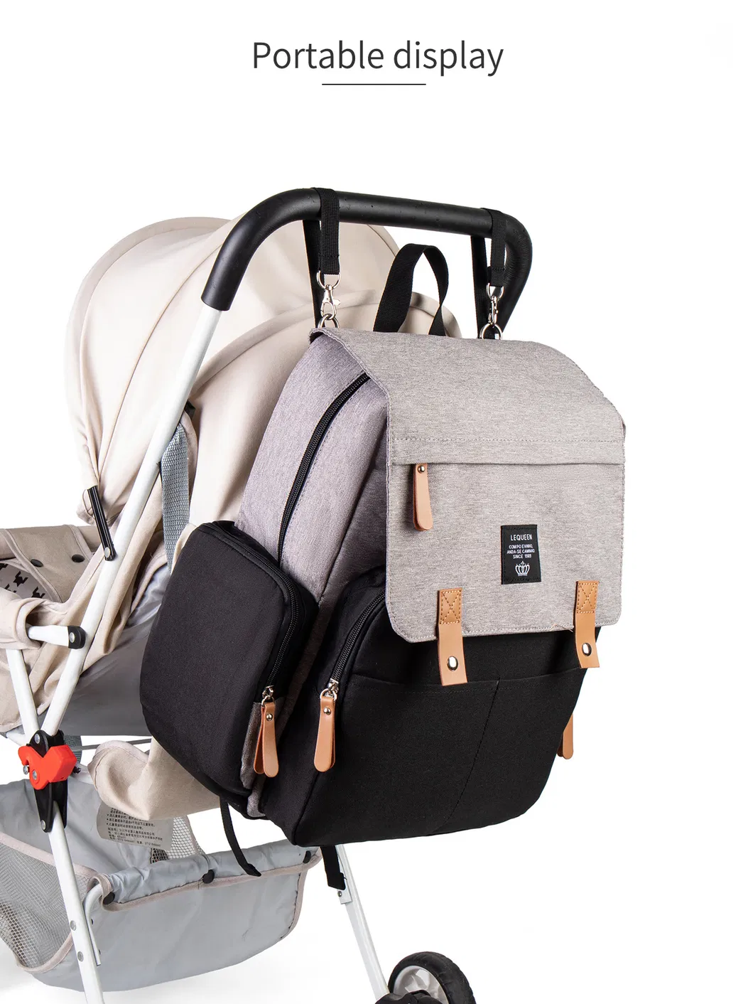 Mommy Bag Large Capacity Baby Bag Multi Functional Travel Diaper Backpack