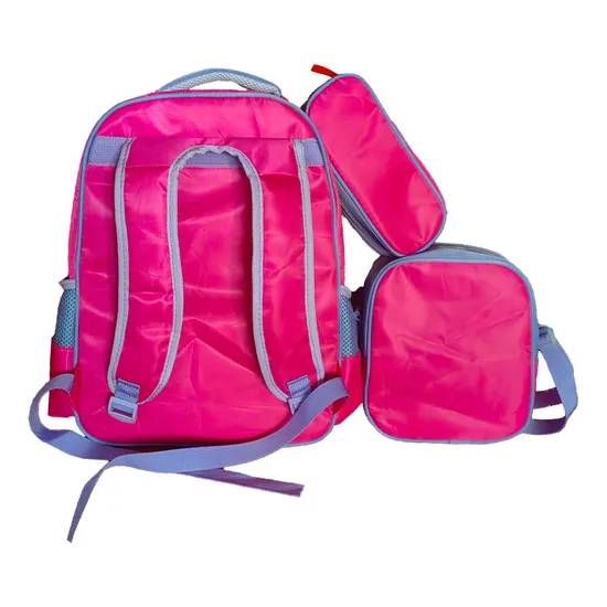 Wholesale of 3-Piece Primary School Backpacks 16 Inch Backpack Stationery Boxes Lunch Bag