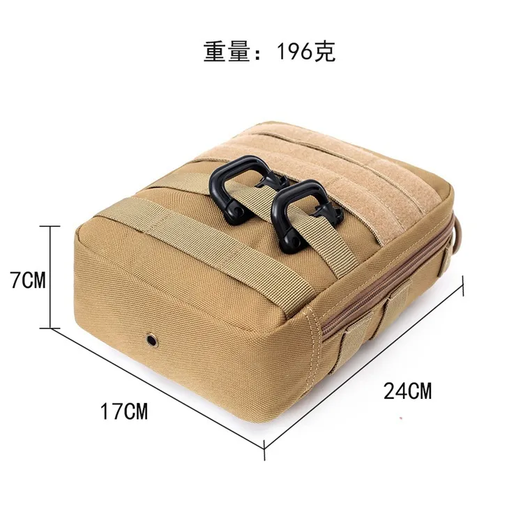 Outdoor Tactical Molle Accessories Nylon Waterproof Medical First Aid Kit