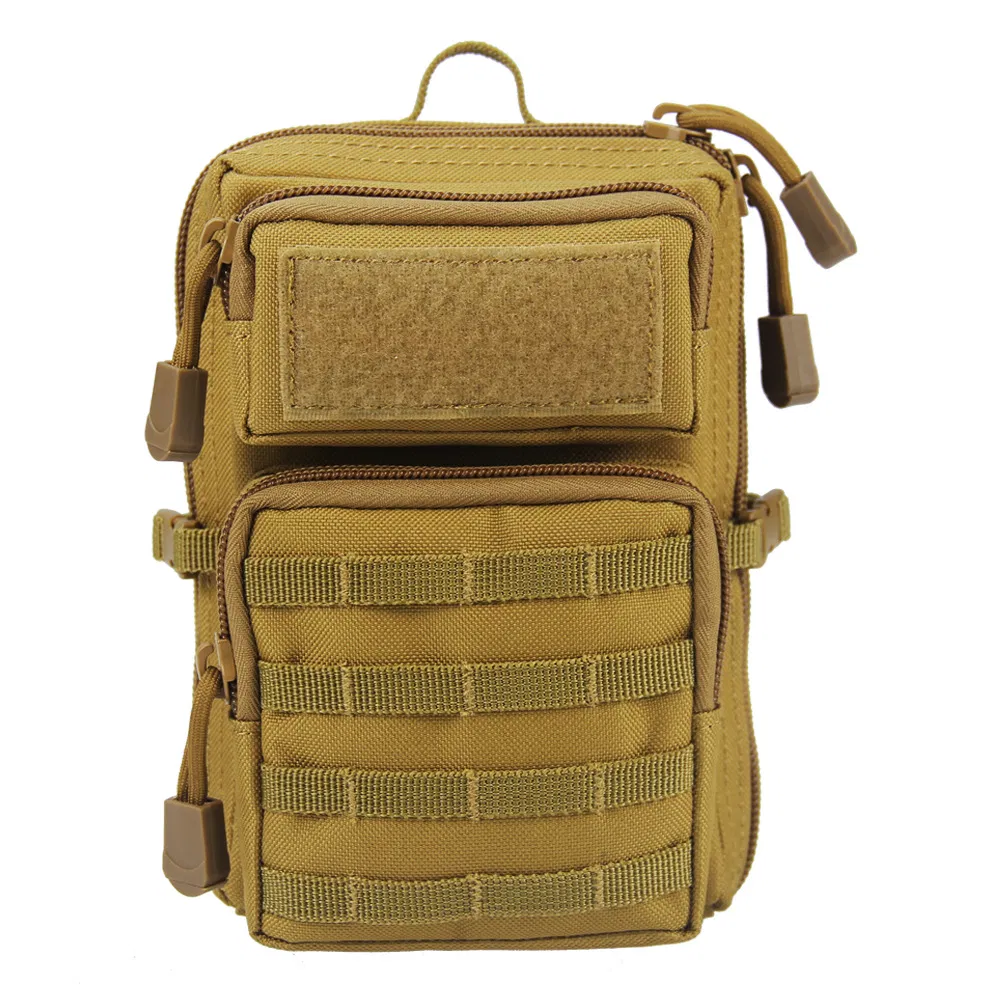 Tactical Small Mobile Phone Bag Molle Waist Bag Medical Accessory Kit
